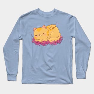 Cat Angel Long Sleeve T-Shirt